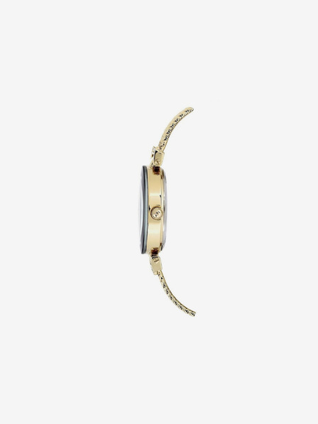 Anne Klein Dámské hodinky ve zlaté a černé barvě Anne Klein