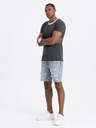 Ombre Clothing Šedé pánské tričko Ombre Clothing