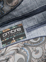 Ombre Clothing Světle modré pánské sako Ombre Clothing