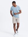 Ombre Clothing Modré pánské tričko Ombre Clothing