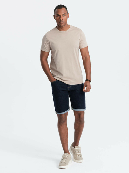Ombre Clothing Pánské klasické bavlněné tričko BASIC Ombre Clothing