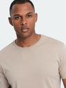Ombre Clothing Pánské klasické bavlněné tričko BASIC Ombre Clothing