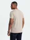 Ombre Clothing Pánské klasické bavlněné tričko BASIC Ombre Clothing