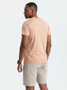Ombre Clothing Pánské klasické bavlněné tričko BASIC Ombre Clothing