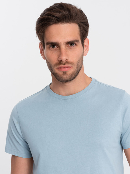Ombre Clothing Pánské klasické bavlněné tričko BASIC Ombre Clothing