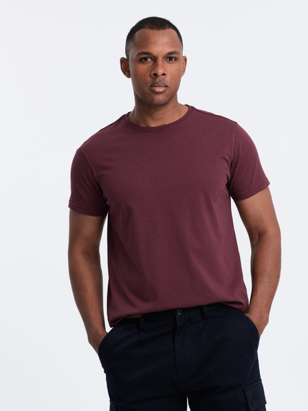 Ombre Clothing Bavlněná trička BASIC v balení 3 ks Ombre Clothing