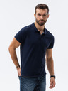 Ombre Clothing Pánská polokošile z pleteného pique úpletu Ombre Clothing
