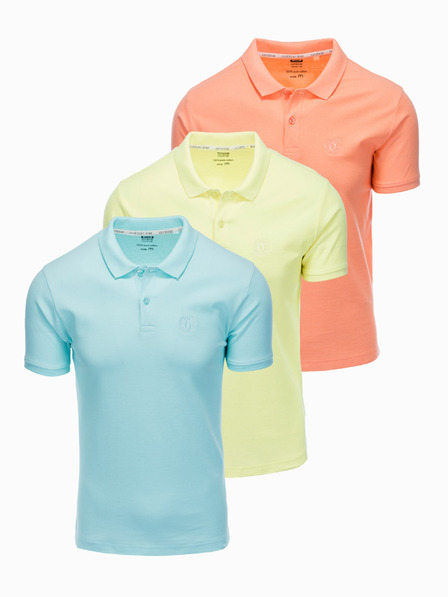 Ombre Clothing Pánská polokošile z pleteného pique úpletu  Ombre Clothing