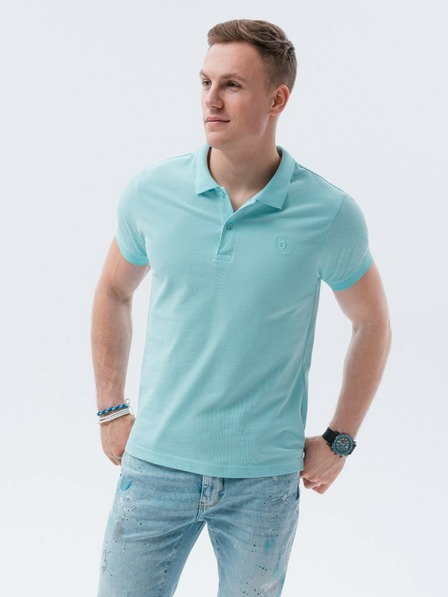 Ombre Clothing Pánská polokošile z pleteného pique úpletu  Ombre Clothing