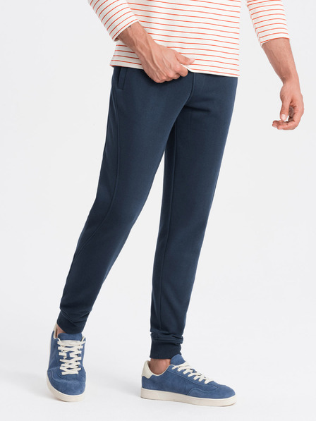 Ombre Clothing Pánské bavlněné tepláky BASIC  Ombre Clothing