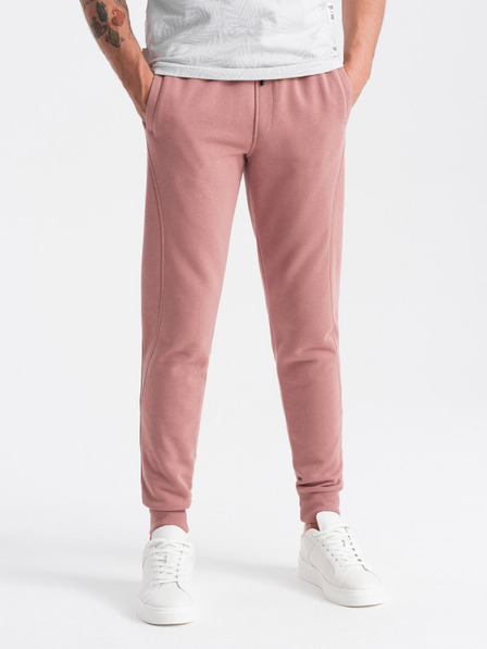 Ombre Clothing Pánské bavlněné tepláky BASIC jogger  Ombre Clothing
