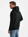 Ombre Clothing Pánská mikina s klokankou a potiskem Ombre Clothing