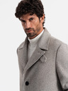 Ombre Clothing Pánský jednořadý kabát Ombre Clothing