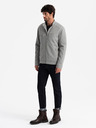 Ombre Clothing Pánská bunda s kapsami a límcem Ombre Clothing