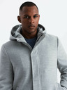 Ombre Clothing Pánský kabát s kapucí Ombre Clothing
