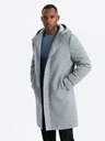 Ombre Clothing Pánský kabát s kapucí Ombre Clothing