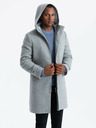Ombre Clothing Pánský kabát s kapucí Ombre Clothing