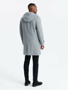 Ombre Clothing Pánský kabát s kapucí Ombre Clothing