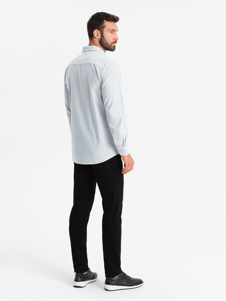 Ombre Clothing Pánská oxford košile Ombre Clothing V2 OM-SHOS-0172