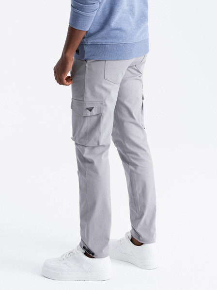 Ombre Clothing Pánské kalhoty Ombre Clothing STRAIGHT LEG CARGO V3 OM-PACG-0196