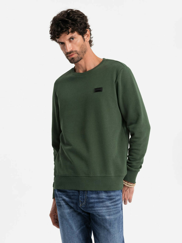 Ombre Clothing Pánská nepromokavá mikina Ombre Clothing V4 OM-SSNZ-0136