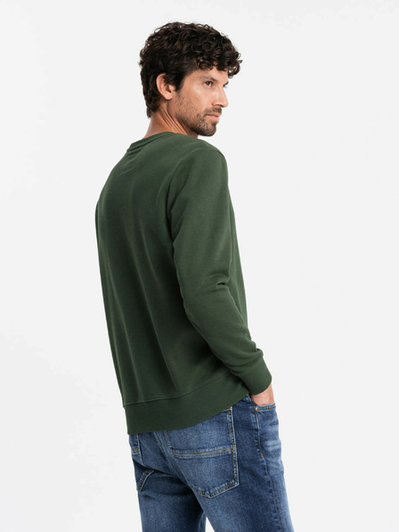 Ombre Clothing Pánská nepromokavá mikina Ombre Clothing V4 OM-SSNZ-0136
