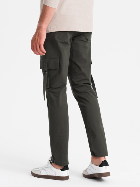 Ombre Clothing Pánské kalhoty Ombre Clothing STRAIGHT LEG CARGO V3 OM-PACG-0197