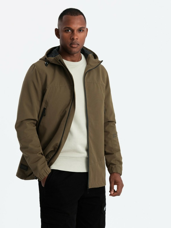 Ombre Clothing Pánská bunda s kapucí Ombre Clothing V2 OM-JANP-0191