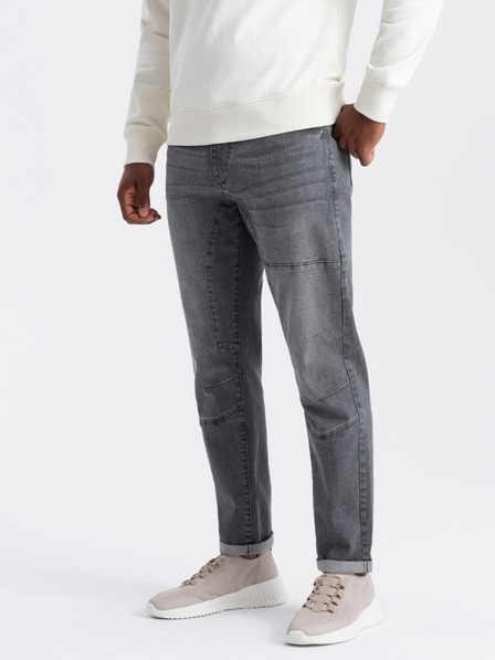 Ombre Clothing Pánské tapered džíny Ombre Clothing