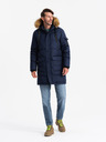 Ombre Clothing Pánská dlouhá bunda parka s kapucí Ombre Clothing