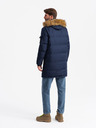 Ombre Clothing Pánská dlouhá bunda parka s kapucí Ombre Clothing