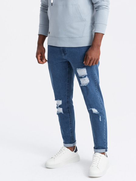 Ombre Clothing Pánské tapered džíny Ombre Clothing