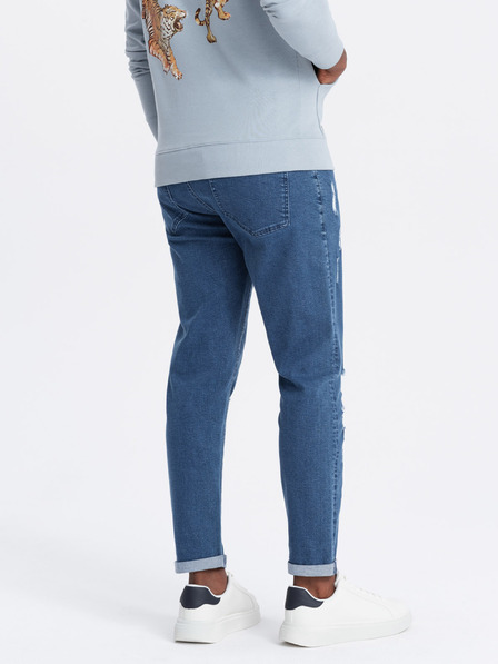 Ombre Clothing Pánské tapered džíny Ombre Clothing