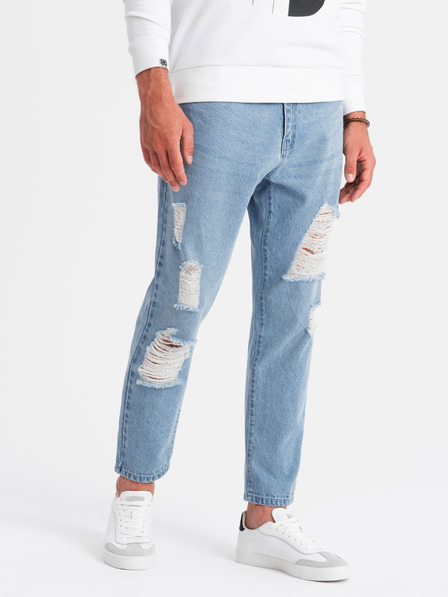 Ombre Clothing Pánské tapered džíny Ombre Clothing