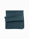 Ombre Clothing Pánská pletená dvoubarevná pruhovaná šála tmavě modrá Ombre Clothing
