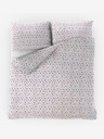 Kvalitex Francouzské bavlněné povlečení Provence Collection 200x200, 70x90cm Violeta fialová Kvalitex