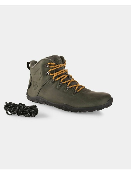 Kilpi Barefoot outdoorová obuv Kilpi BARE HIGH WP-U Tmavě zelená