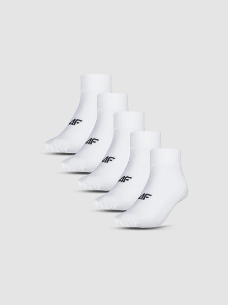 4F Pánské ponožky casual nad kotník (5pack) 4F