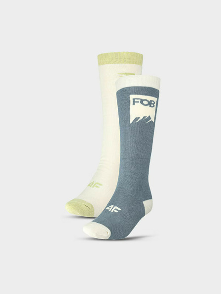 4F Dámské snowboardové ponožky 4F 2-pack
