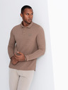 Ombre Clothing Pánské polo tričko s dlouhým rukávem Ombre Clothing
