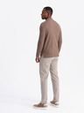 Ombre Clothing Pánské polo tričko s dlouhým rukávem Ombre Clothing