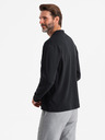Ombre Clothing Pánské polo tričko s dlouhým rukávem Ombre Clothing