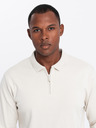 Ombre Clothing Pánské polo tričko s dlouhým rukávem Ombre Clothing