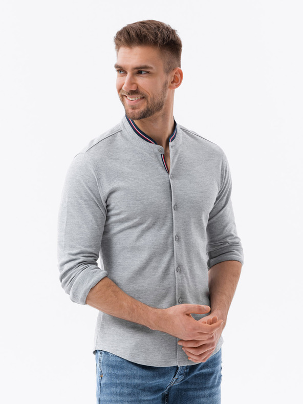 Ombre Clothing Pánská slim košile Ombre Clothing