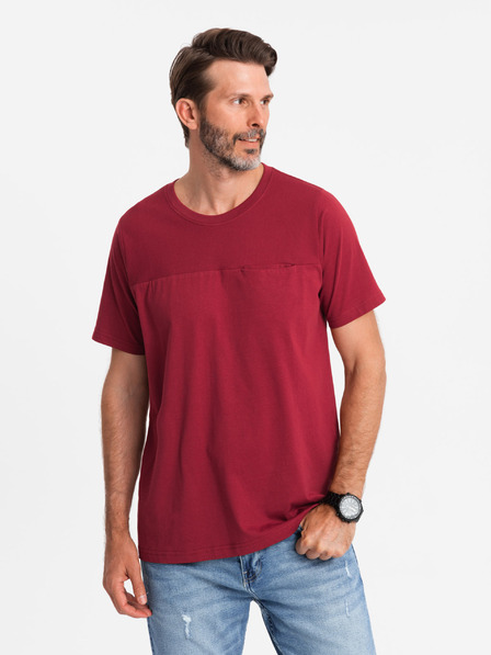 Ombre Clothing Pánské bavlněné tričko Ombre Clothing