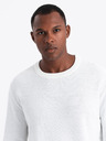 Ombre Clothing Pánský svetr s diamantovým úpletem Ombre Clothing
