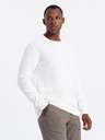 Ombre Clothing Pánský svetr s diamantovým úpletem Ombre Clothing