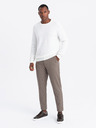 Ombre Clothing Pánský svetr s diamantovým úpletem Ombre Clothing