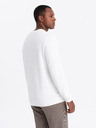 Ombre Clothing Pánský svetr s diamantovým úpletem Ombre Clothing