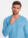 Ombre Clothing Elegantní pánský svetr BASIC s výstřihem do V Ombre Clothing